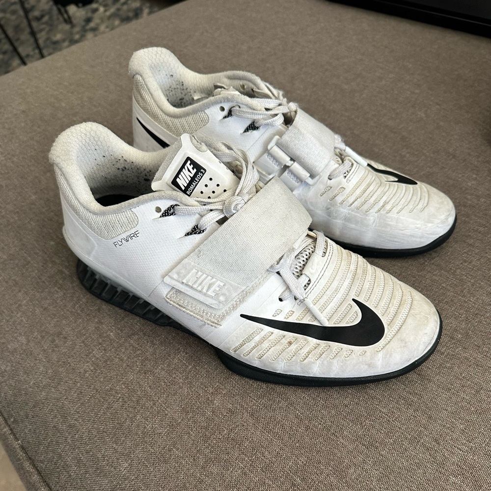 Nike Romaleo 3 Weightlifting Shoes - White